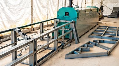 Light Gauge Steel Roll Forming Machine